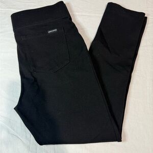 DKNY JEANS women black Ponte pants legging S